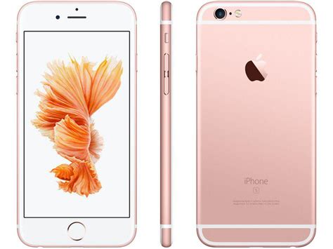 Iphone 6s Apple 32gb Ouro Rosa 47” 12mp Ios Smartphone Magazine