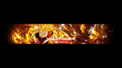 Wallpaper for youtube channel art. 2560x1440 Anime Youtube Banner by ScarletSnowX Anime ...