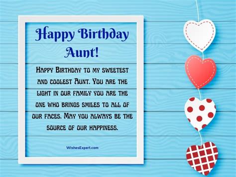 55 Sweet Birthday Wishes For Aunt
