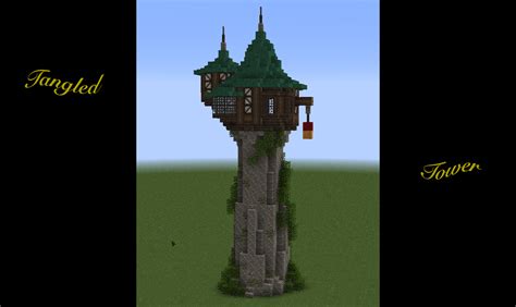 Made The Tower From Tangled Rminecraft