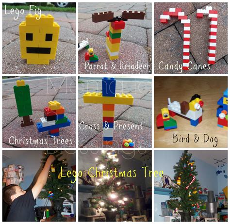 Homemade Lego Ornaments And Their Lego Christmas Tree Learn And Link