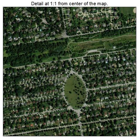 Aerial Photography Map Of Beachwood Oh Ohio