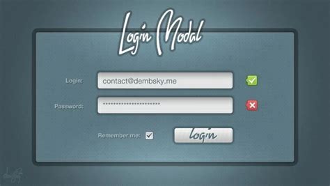 Circle Login Form Psd Psd In Editable Psd Format Free And Easy