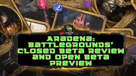 Aradena Battlegrounds Tests Closed Beta Review And Open Beta Preview