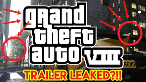 Grand Theft Auto 8 Leaked Trailer Teaser 4k Gta Viii Youtube