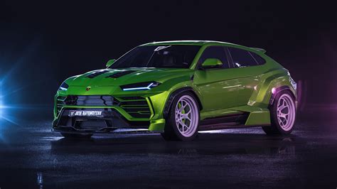 Lamborghini Urus Wide Body 4k Wallpaperhd Cars Wallpapers4k