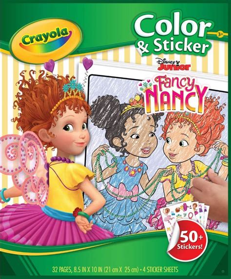 She constantly comes up with interesting. Amazon Lowest Price: Crayola Fancy Nancy Coloring Pages ...