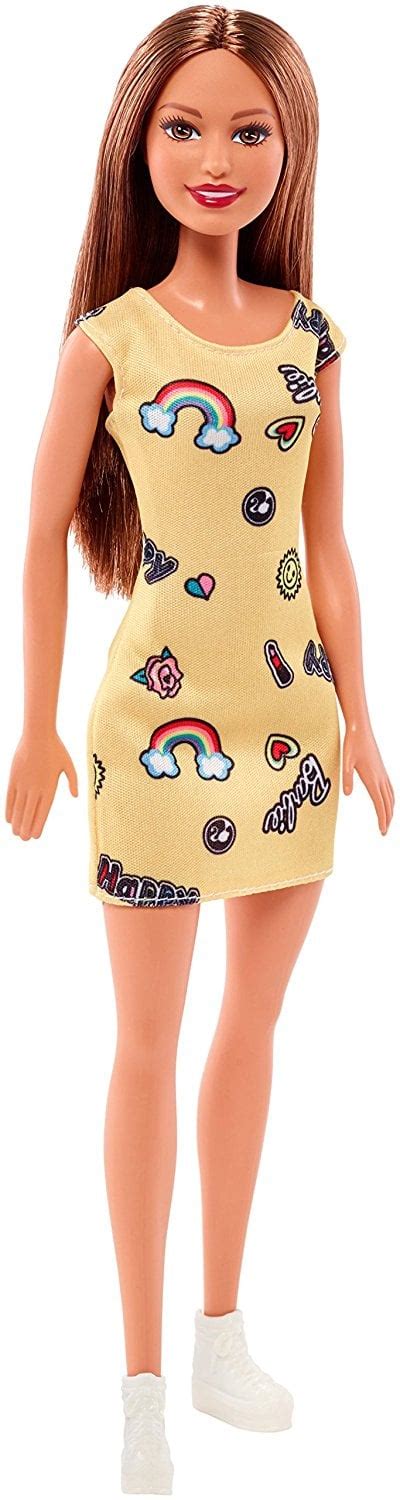 Kaufe Barbie Basic Doll Yellow Dress Fjf17