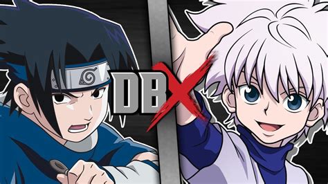 Sasuke Vs Killua Naruto Vs Hunter X Hunter Dbx Youtube