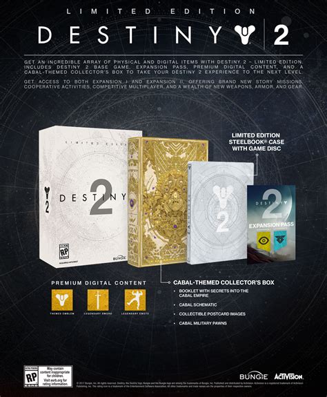 Destiny 2 Limited Edition Xbox One Games For Sale Online At Nexus