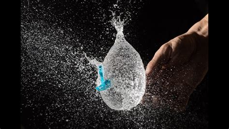 High Speed Photography With Water Balloons Youtube