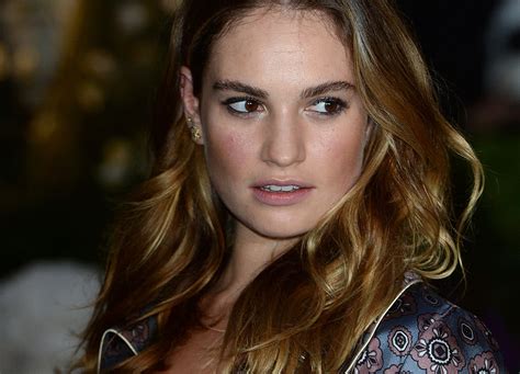 Lily James Just Revealed Which Celebrity She Turns To For Style Inspiration And We Totally See It