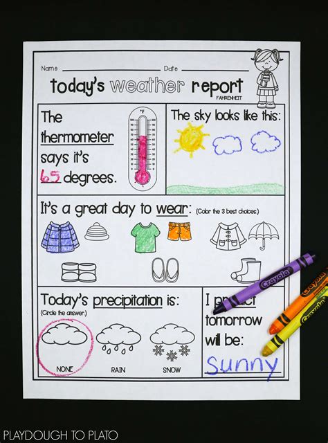 Weather Activity Pack | Preschool weather, Weather kindergarten, Weather lessons