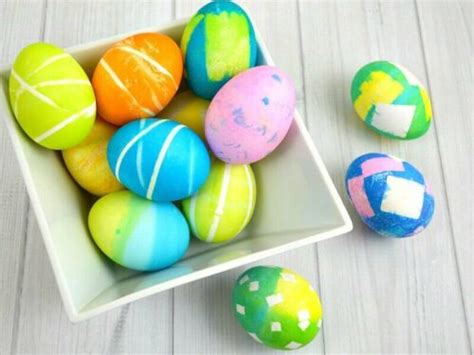 Dyeing Easter Egg Ideas Sunny Home Creations