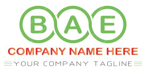 Premium Vector Bae Letter Logo Design