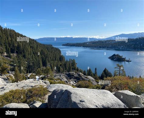 Photo Of Fannette Island In Lake Tahoe Within Emerald Bay State Park In