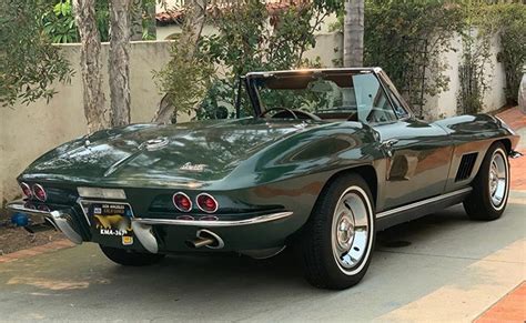Corvettes For Sale Green 1967 Corvette Convertible On Bring A Trailer