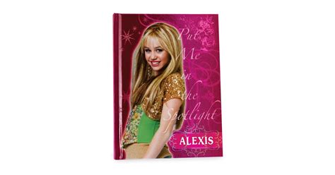 Hannah Montana Personalized Diary