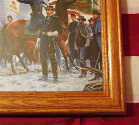 Framed Civil War Print Painting Mort Kunstler The Fighting Etsy