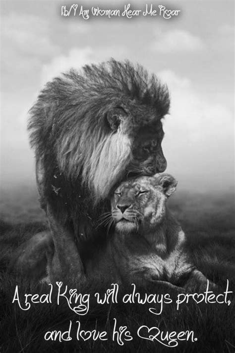 A King Should Always Protect His Queen Lion Couple Lion Pictures