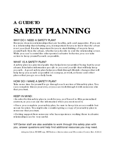 Sampling plans are useful components within food safety management and quality control, however results should be interpreted with care, because results do not give an absolute indication of the quality of the batch under study. Safety Plan Template - 4 Free Templates in PDF, Word, Excel Download