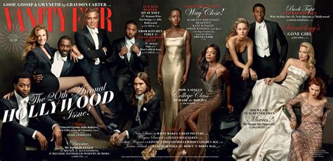 Vanity Fair S Th Anniversary Hollywood Issue Cover Popsugar Celebrity Photo