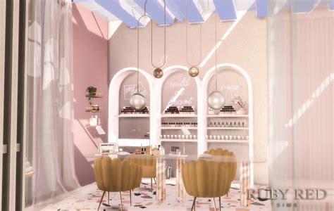 Wellness And Beauty Spa Center At Rubys Home Design Sims 4 Updates
