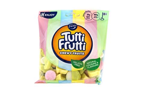 Fazer Tutti Frutti Chewy Fruits 120g Sweetish Candy A Swedish Candy