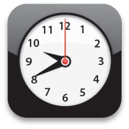 If you are seeing the clock icon in the status bar at the top of your iphone screen, then you have an alarm that is set to go off on a specific day each week, or that is set to go off in the next 24 hours. Clock Icon | openPhone Iconset | Walrick