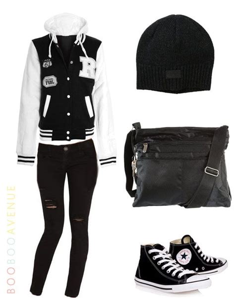 Check out our black outfit selection for the very best in unique or custom, handmade pieces from our costumes shops. best middle school outfits (10) | Kleidungsstück, Emo kleidung