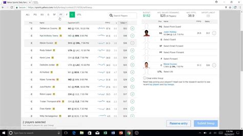 Create or join a nba league and manage your team with free live scoring, stats, scouting reports, news, and. NBA Yahoo Daily Fantasy Tips - 10/24 - YouTube