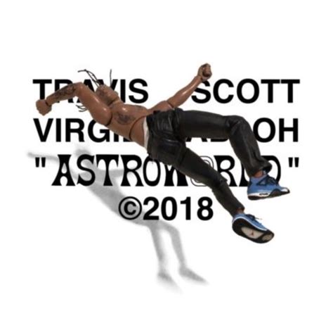 Travis Scott X Virgil Abloh By A Thread Tee Mod For Skater Xl