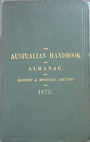 Market research of mexico importers. Australian Handbook and Almanac, and Shippers' and ...