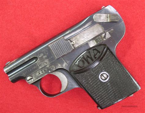 Awo 25acp Austrian Made Pistol 1923 For Sale