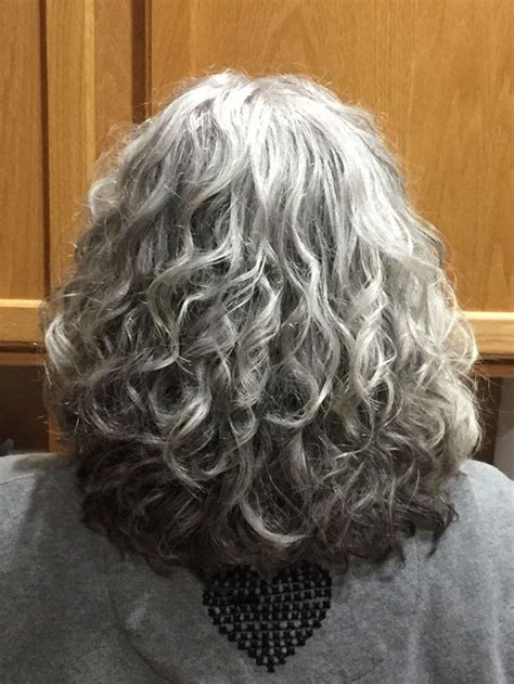 joli s silver hair journey joli started growing out a silver streak at age 37 and later