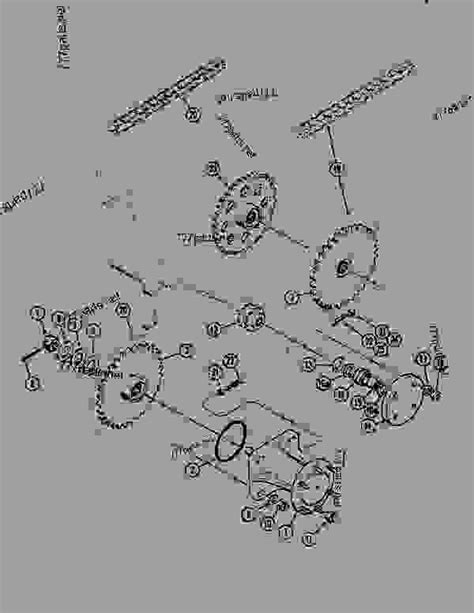 Drive Chain And Gears Skid Steer Loaders Case 1835b Case Uni Loader