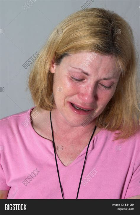Woman Crying Tears Image And Photo Free Trial Bigstock