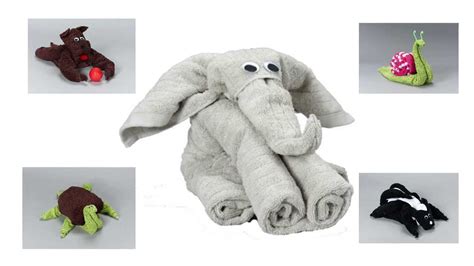 Towel Origami Animal Creative Towel Folding Instructions Available On
