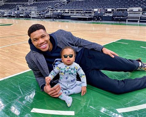Giannis Displays Incredible Act Of Fatherhood For Year Old Son
