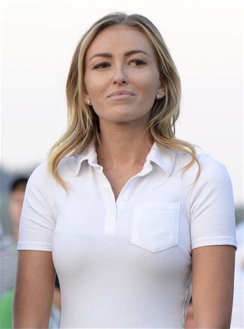 Paulina Gretzky Walked The Masters On Thursday Watching Her Hubby