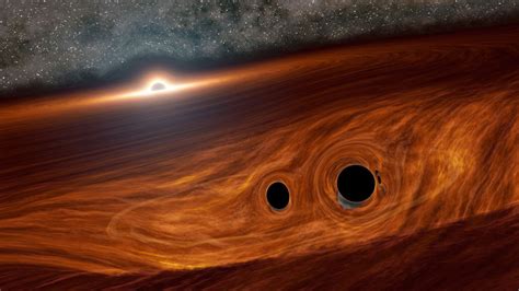 Colliding Black Holes May Have Created A Surprising Flare Of Light