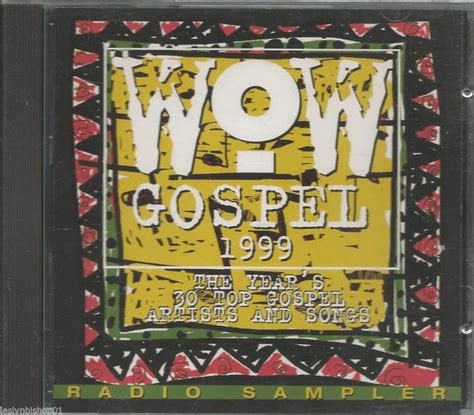 Wow Gospel 1999 Radio Sampler Cd 1999