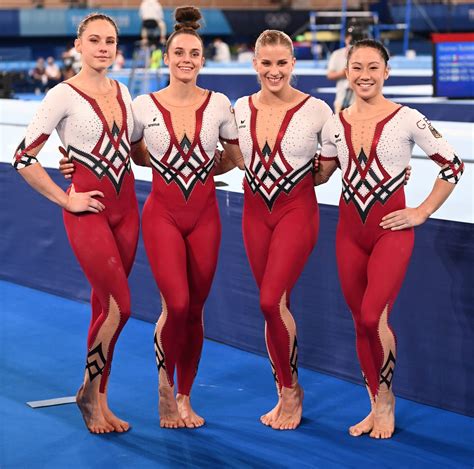 german gymnasts wear full body unitards at tokyo olympics to feel more confident and comfortable