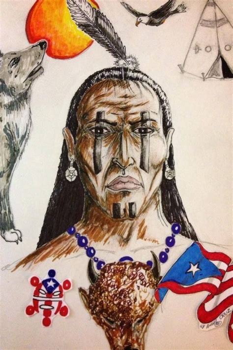 The Origin Of Boricuas Taino Indians Puerto Rico Art Puerto Rican