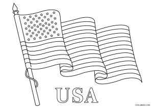 Desenhos de Bandeira dos Estados Unidos Para Colorir Páginas Para Impressão Grátis