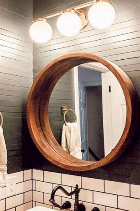 Round Mirror Bathroom Using Round Mirror In A Bathroom Tradux