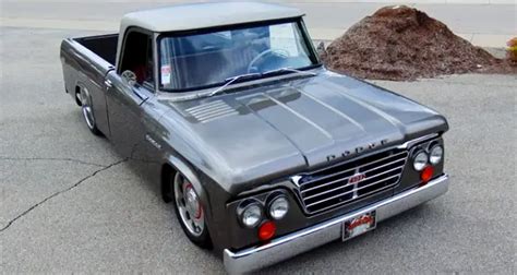 Nicely Built 1965 Dodge D100 Sweptline Truck Hot Cars