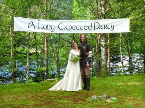 Real Weddings Brudeparet Lotr Wedding Hobbit Wedding