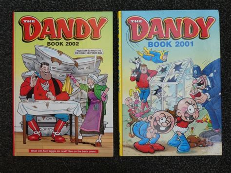 Dandy Annuals 2001 2002 Superb Condition Desperate Dan Collectable