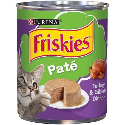 Canned wet cat food gives your kittens the needed protein they need to grow strong and healthy. Friskies Turkey and Giblets Wet Cat Food, 13 Oz. | Shop ...